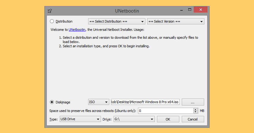 How to use unetbootin to install windows 7