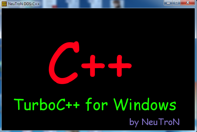 download turbo c for windows 10